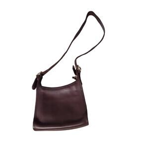 90s Vintage Coach Legacy Small Zip 9997 Mahogany Brown 1999 Mexico Crossbody
